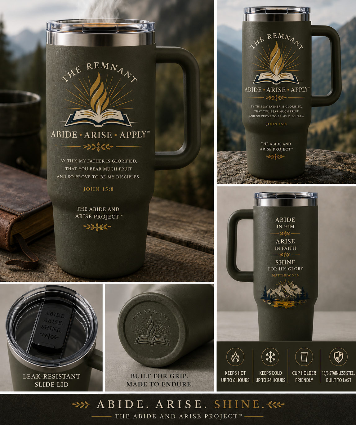 The Remnant Men's Tumbler